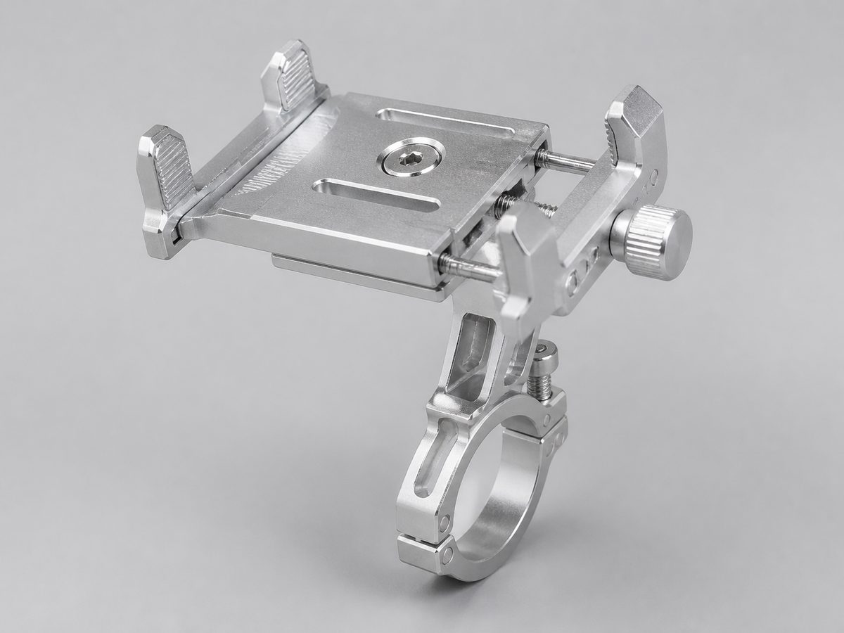 Soporte de aluminio para celular