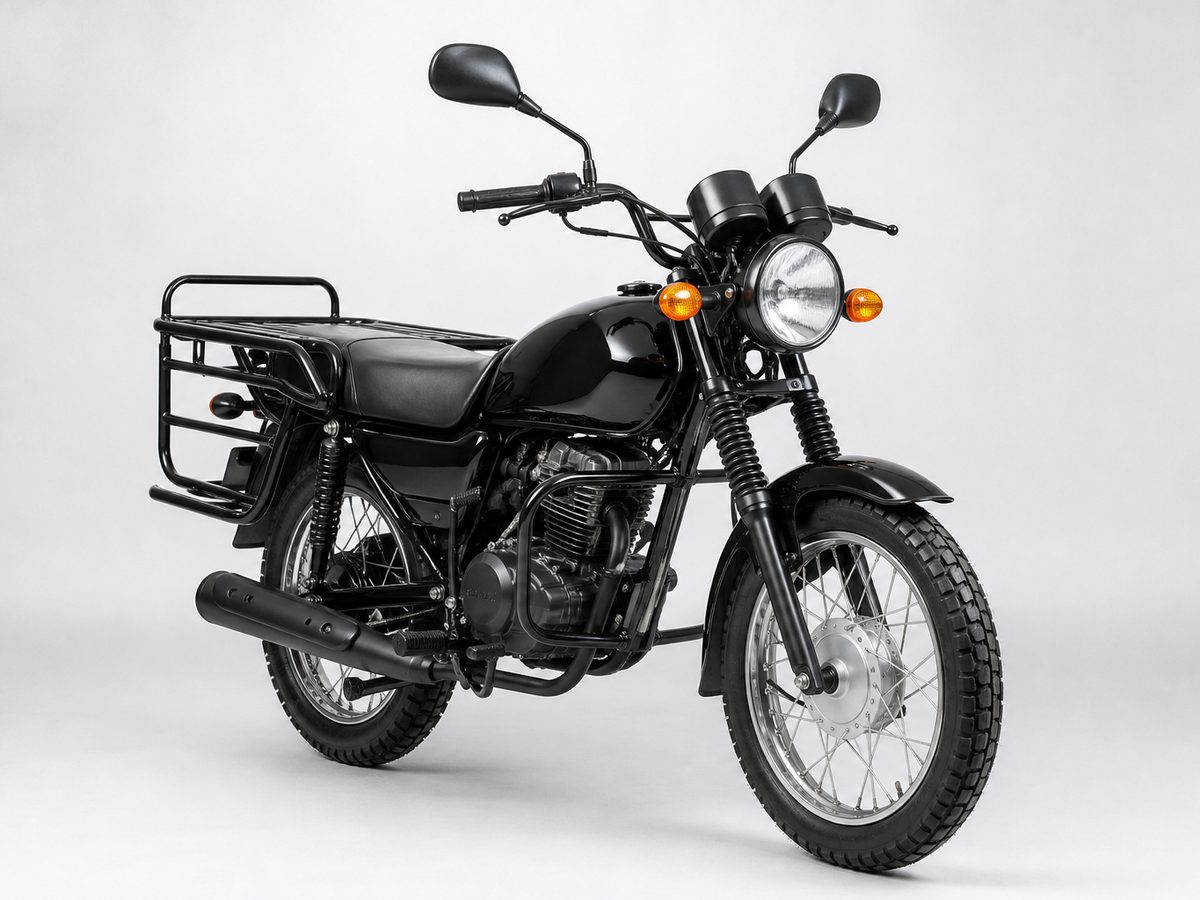 Motocicleta de Trabajo 150 cc Negra